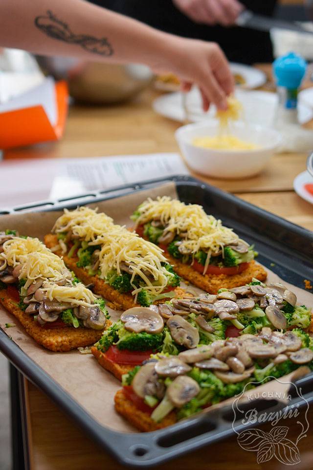 Zapiekanki z kaszy jaglanej